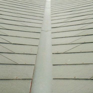 Lead Valley on fibre cement roof